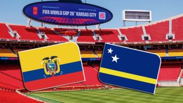 Ecuador y Curazao se enfrentan con objetivos opuestos en Kansas por el Grupo E