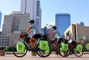 Tres amigos pedalearon 17.000 kilómetros en 9 meses por América para acompañar a la Selección Argentina en el Mundial