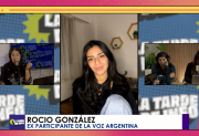 Un cartel que dice “santiagueña cantando en Buenos Aires”: la nueva vida de Rocío González tras su paso por La Voz