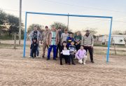 Vecinos del Barrio Matadero recuperan su cancha y convierten un sueño en realidad