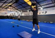 El entrenamiento de Guido Rodríguez mientras espera el llamado de Scaloni