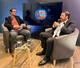 El ministro Bernardo Herrera en “O sea, Digamos”: defendió las candidaturas del Frente Cívico y cuestionó con dureza a Milei