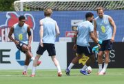 Inglaterra sufrió el robo de material deportivo en pleno Mundial