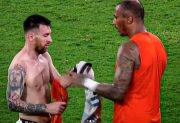 El héroe de Curazao que intercambió camiseta con Messi en el Madre de Ciudades