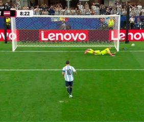 Video: Messi falló un penal y Argentina sigue igualando con Austria