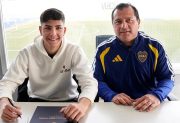 Orgullo santiagueño: Franco Pérez firmó su primer contrato profesional con Boca Juniors