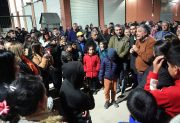 Nediani inauguró la obra de pavimentación e iluminación de la calle Tierra del Fuego