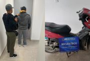 Recuperan una moto y capturan al ladrón que contaba con pedido de captura vigente por otra causa