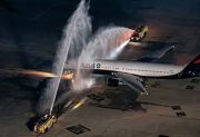 El particular bautismo al avión de la Selección de Brasil rumbo al Mundial 2026
