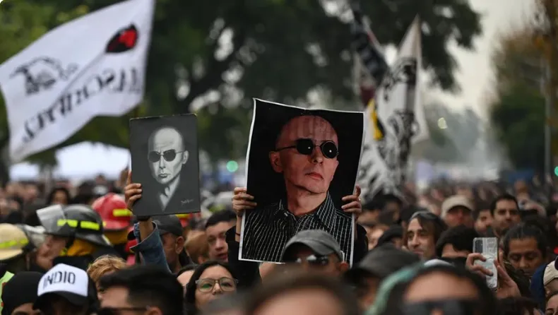 Viru agradeció el inmenso apoyo popular y la contención tras la muerte del Indio Solari