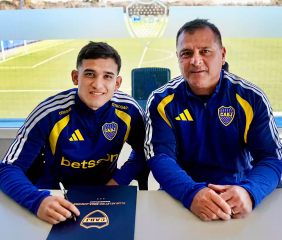 Boca blindó a Dylan Gorosito y extendió su contrato hasta 2030
