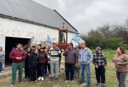 La imagen original de la Virgen de Huachana en misión pastoral por la ciudad de La Banda
