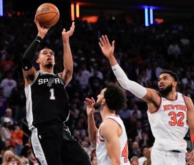 San Antonio Spurs sorprendió a New York Knicks y sigue vivo en la final de la NBA