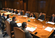 El gobernador Elías Suárez encabeza una reunión con su gabinete sobre temas claves para el desarrollo de Santiago del Estero