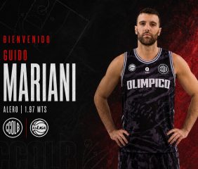 Olímpico sigue con todo en el mercado de pases: llega el alero Guido Mariani