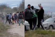VIDEO | Violencia en el fútbol amateur: batalla campal entre hinchas de ligas antagónicas