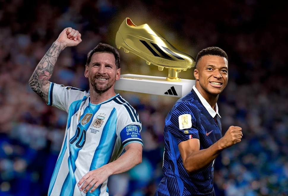 Mundial 2026: Así está la pelea entre Messi y Mbappé por la Bota de Oro del Mundial
