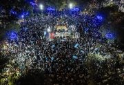 Más de 20.000 santiagueños celebraron la victoria Argentina en la plaza Libertad y así se vio desde el drone de Info del Estero
