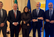 El gobernador Elías Suárez participó de un encuentro en la Embajada de Italia y acordó inversiones para la provincia