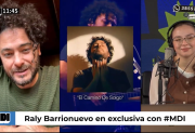 Raly Barrionuevo en MDI sobre su nuevo disco: “Había necesidad porque pasaron muchos años sin escribir canciones”