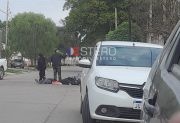La Banda: un motociclista resultó herido tras un accidente en Quintana y 9 de Julio