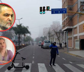 Incendio en el departamento de Ramiro Petros: vecinos revelan que hacía días escuchaban gritos y sospechan que fue intencional