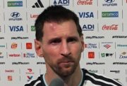 El llamativo chichón de Messi tras el triunfo de Argentina ante Cabo Verde: ¿qué le pasó?