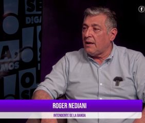 En busca de la reelección, Roger Nediani defendió su gestión y apuntó a la falta de recursos