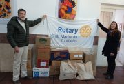 Con el proyecto “Abrigando Infancias”, Rotary Club Madre de Ciudades entregó donaciones al Hogar de Niños