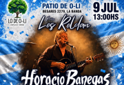 Horacio Banegas encabezará la gran peña “Los Roldán” en el Patio de O-Li para celebrar el 9 de Julio