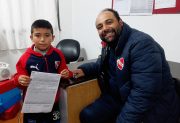 Orgullo añatuyense: Valentino Roldán firmó con Independiente de Avellaneda
