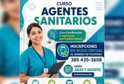Inscripciones abiertas para el curso de agentes sanitarios con certificación