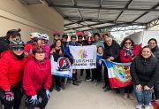 El ciclismo y la historia se unieron para realizar el recorrido: “Pedaleando el vals de la ciudad”