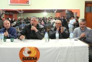 Nediani se reunió con autoridades y afiliados del SUOEM de La Banda