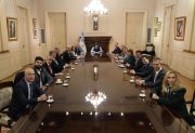 El Presidente Milei encabezó una reunión de Gabinete en Casa Rosada