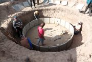 La Cruz Roja y Scouts de todo el país trabajaron junto a la comunidad Tonokoté para construir una cisterna