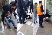 VIDEO. Retuvieron a un presunto ladrón acusado de robar una cadena de oro en pleno centro