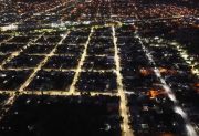 El intendente Roger Elías Nediani destacó las obras de alumbrado público realizadas para modernizar e iluminar la ciudad