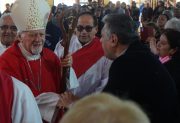 El intendente Roger Nediani acompañó la misa central en honor a Santiago Apóstol