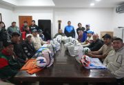 Equipos pertenecientes a la Liga C40 recibieron camisetas y pelotas
