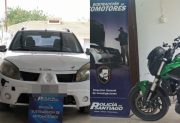 Operativos en Capital y La Banda permiten recuperar un auto y una moto con pedido de secuestro