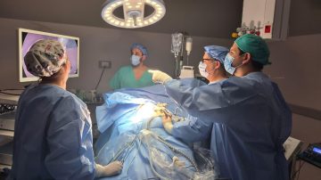Dos intensas jornadas quirúrgicas en el nuevo Hospital Zonal de Pinto