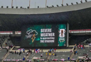 El protocolo por tormentas retrasó el inicio de México vs Inglaterra
