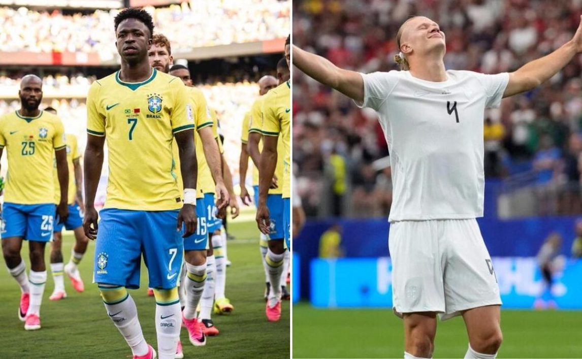 Brasil se mide con Noruega en un choque de candidatos rumbo a cuartos