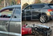 Un policía de Infantería fue embestido por un auto en la ruta 11 frente a un cementerio