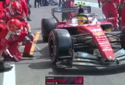 Susto en el GP de Bélgica: Hamilton embistió a un mecánico durante una parada en boxes