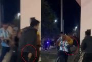 VIDEO |  Frías: apuñalaron a un joven en medio de las celebraciones por el triunfo de Argentina