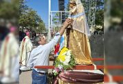 Campo Gallo: Silva Neder asistió a la misa en honor a Nuestra Señora del Carmen