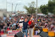En Frías, el cierre de campaña del Frente Cívico contó con una multitudinaria participación