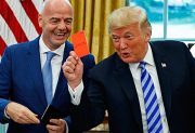 Donald Trump confirmó que pidió a la FIFA revisar la tarjeta roja de Balogun